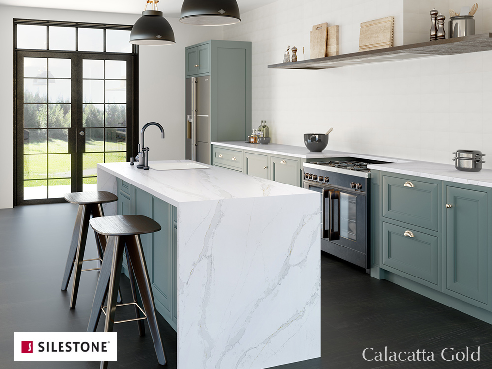 calacatta gold, silestone, ireland